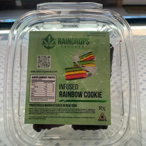 Cannabis Rainbow Cookies at Raindrops Greenery