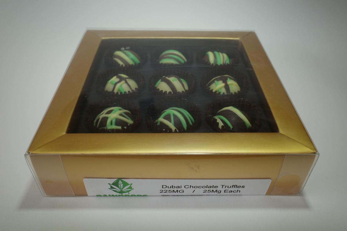 Dubai Chocolate Truffles at Raindrops Greenery