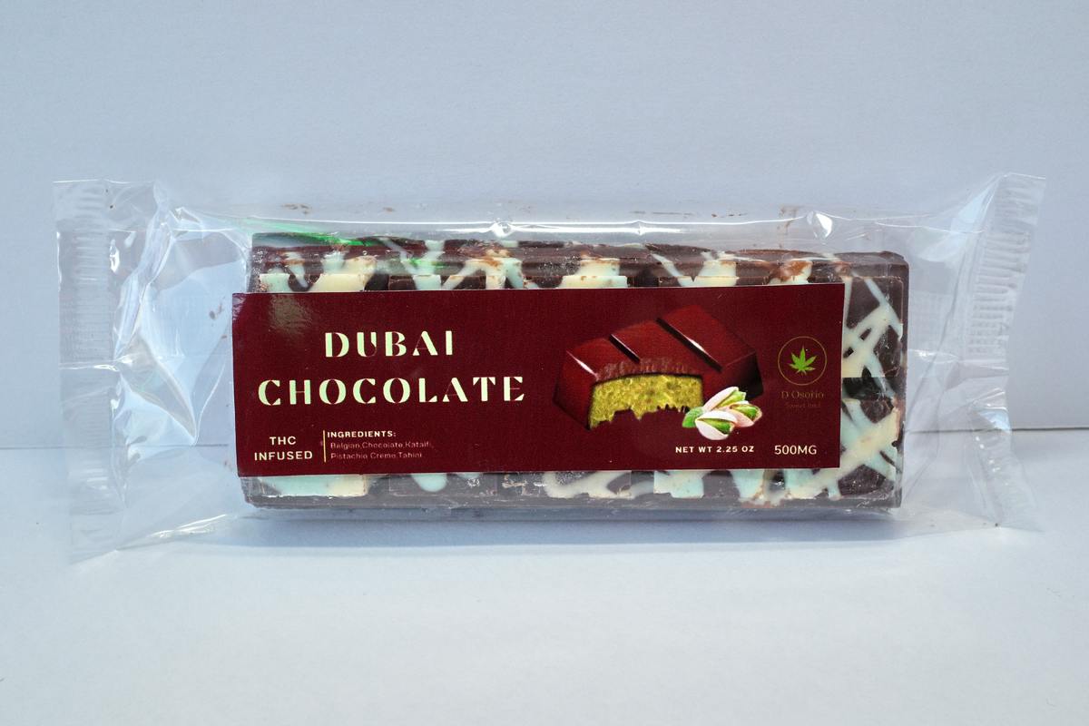 Dubai Chocolate Bar Infused at Raindrops Greenery