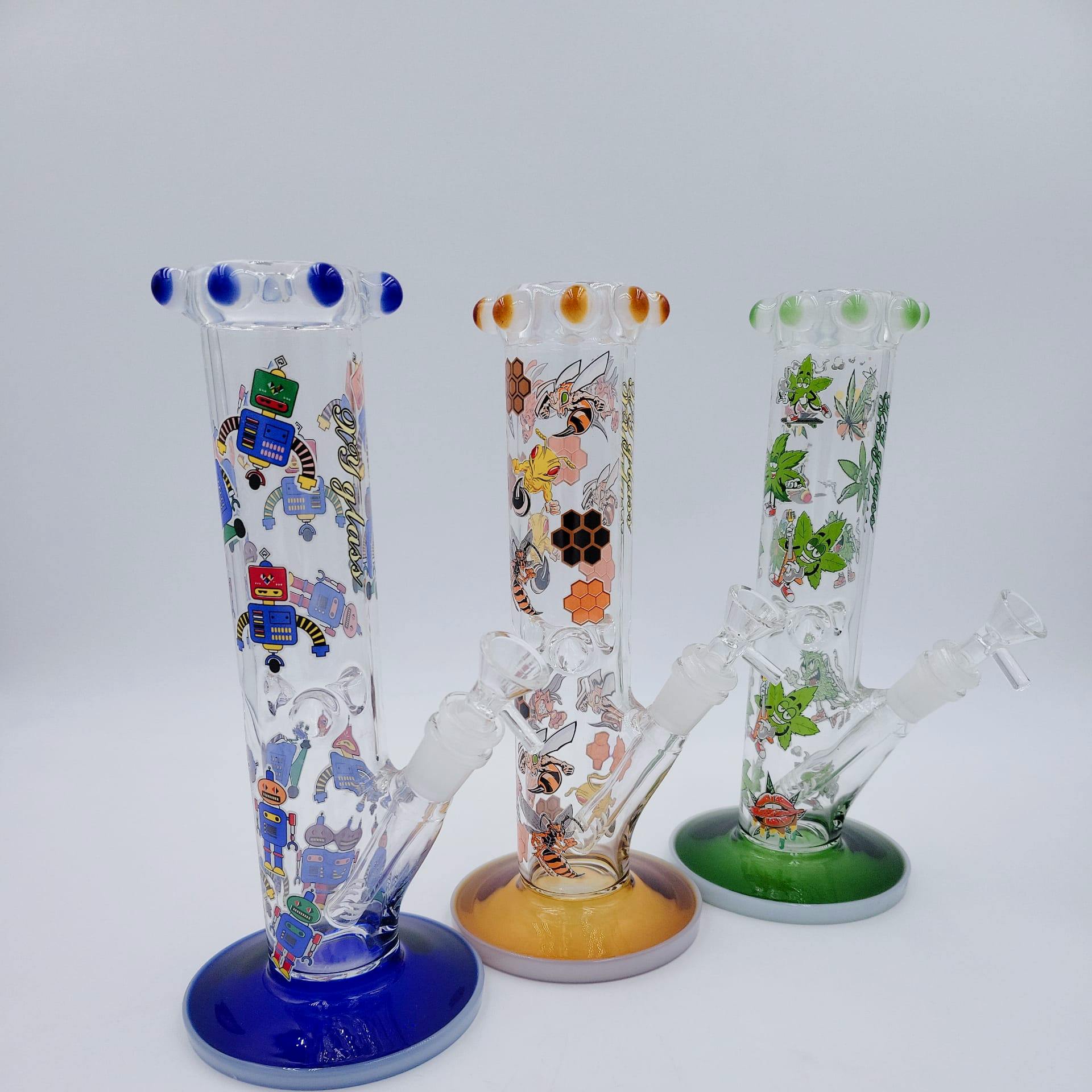 10inch 7mm Gold Base Bong