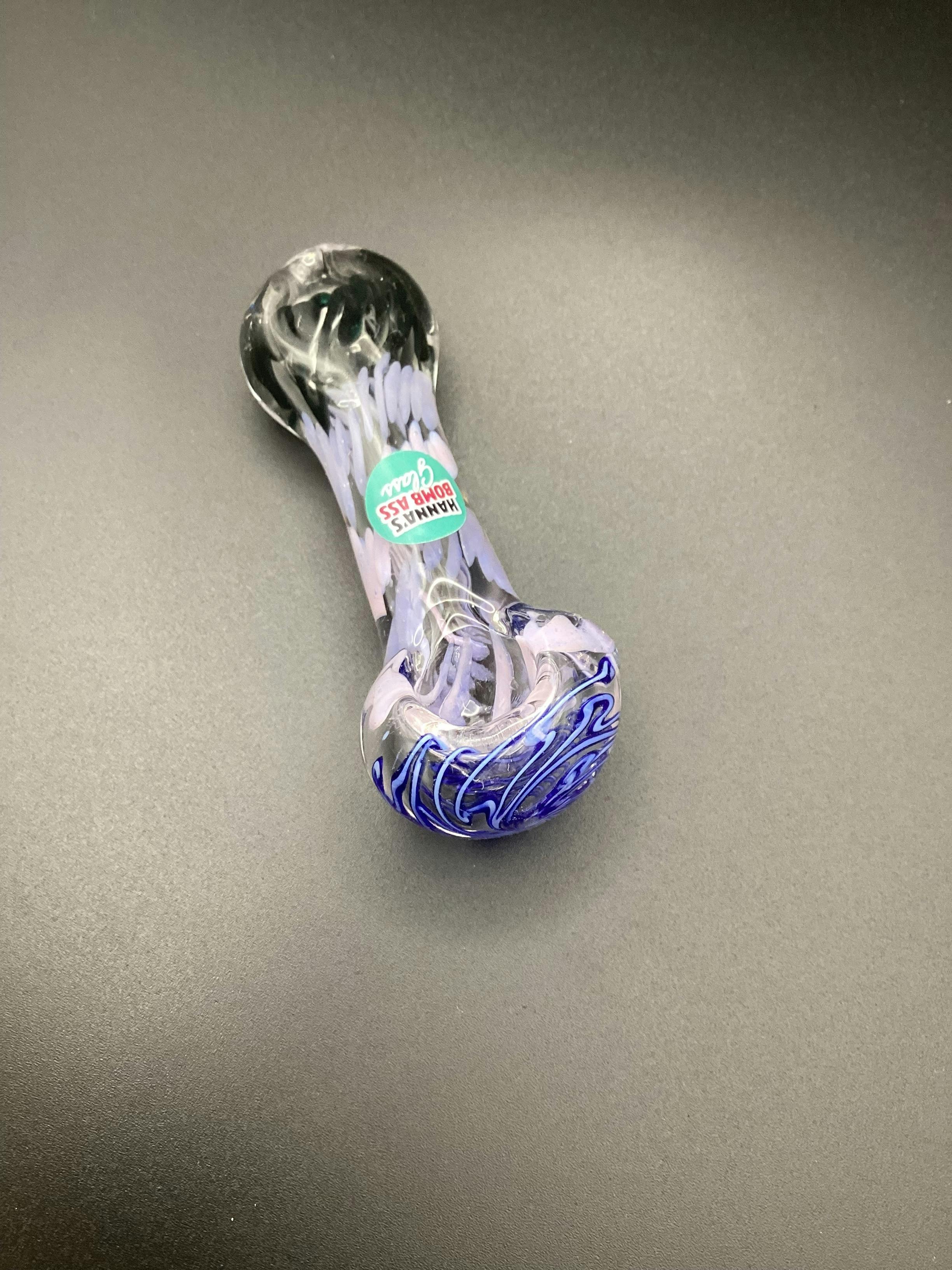 Hanna's Bomb Ass Glass - The Renegade 3.5" Handpipe