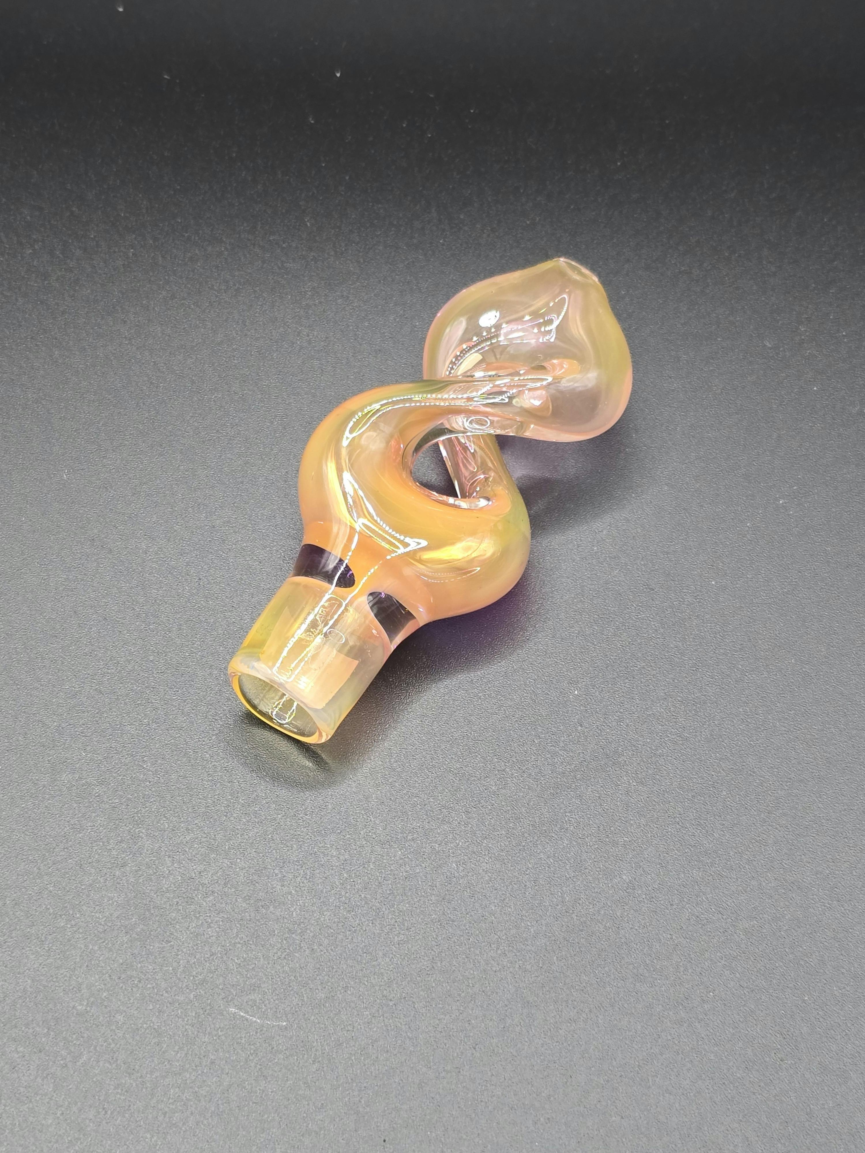 Hanna's Bomb Ass Glass - Slime Season/Mixed Color - 3.5" glass one hitter