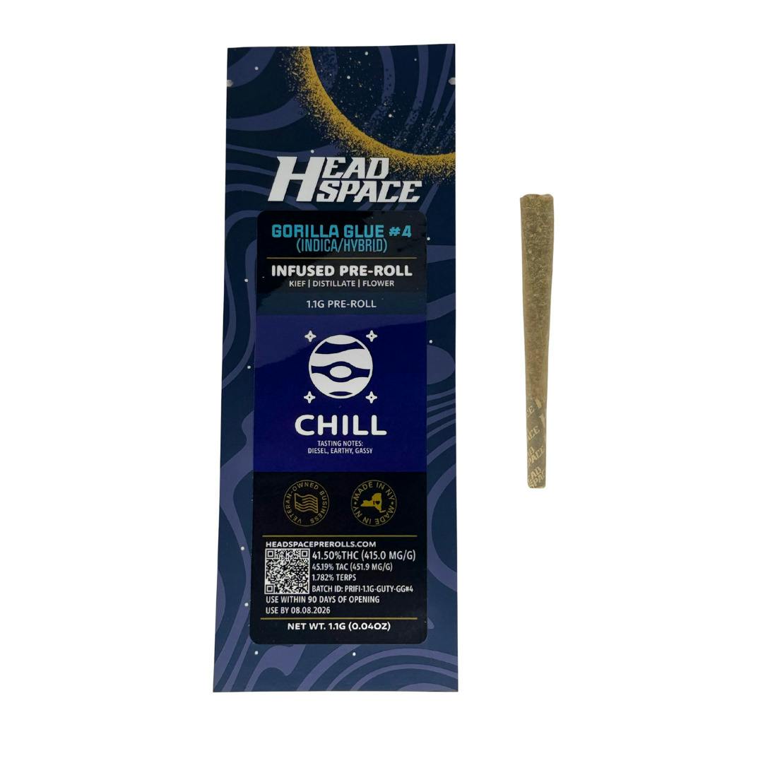 Head Space - Gorilla Glue #4 - Infused Pre Roll (1.1g)