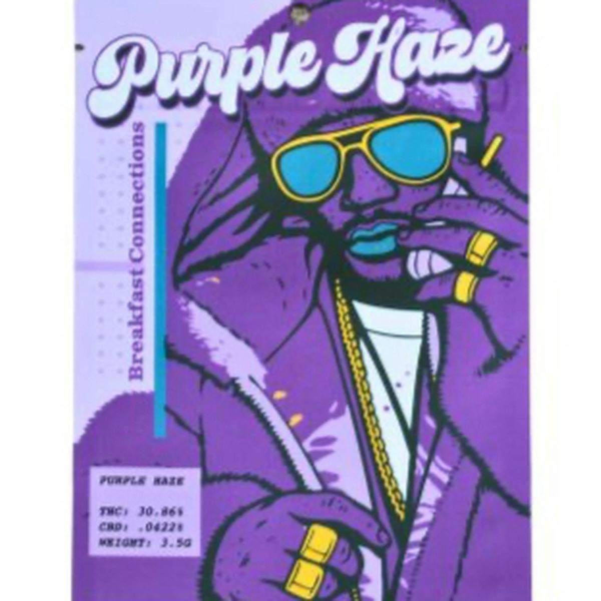 Breakfast Connections - Purple Haze - Flower