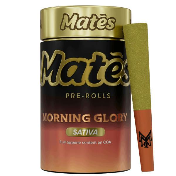 Muha Meds - Morning Glory - Mates - Infused Prerolls - 5pk - 3.5g (0.7g x 5)