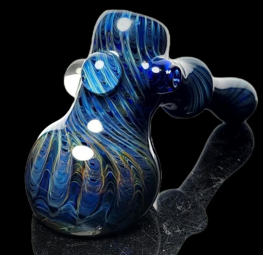 Hanna's Bomb Ass Glass - Honeypot - Bubbler - 4" glass