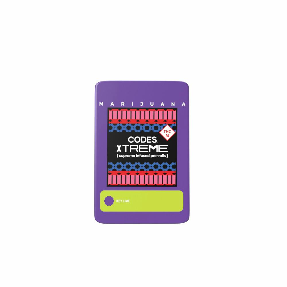 Codes: Infused Pre-Roll Pack | Key Lime x KC OG | 0.7g ea | 3pk