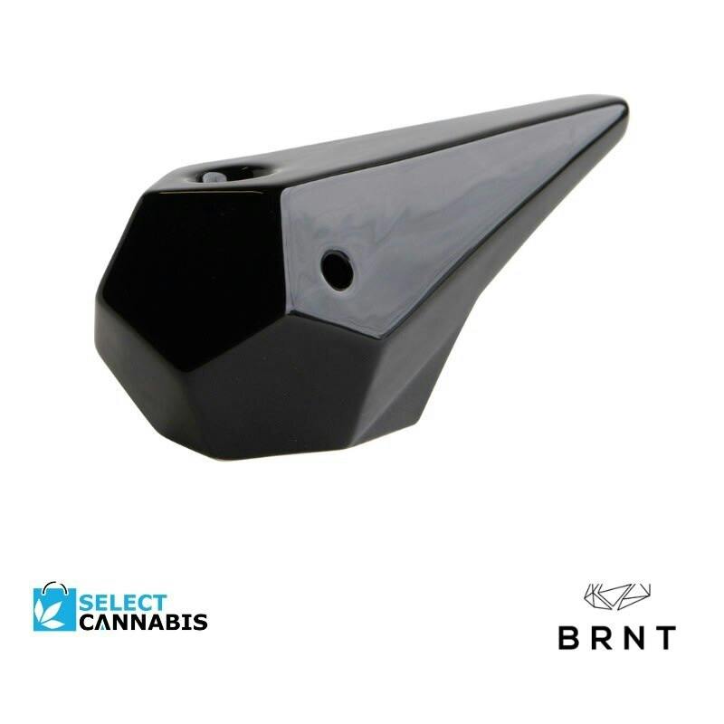 BRNT Designs | Prism Ceramic Pipe - Black
