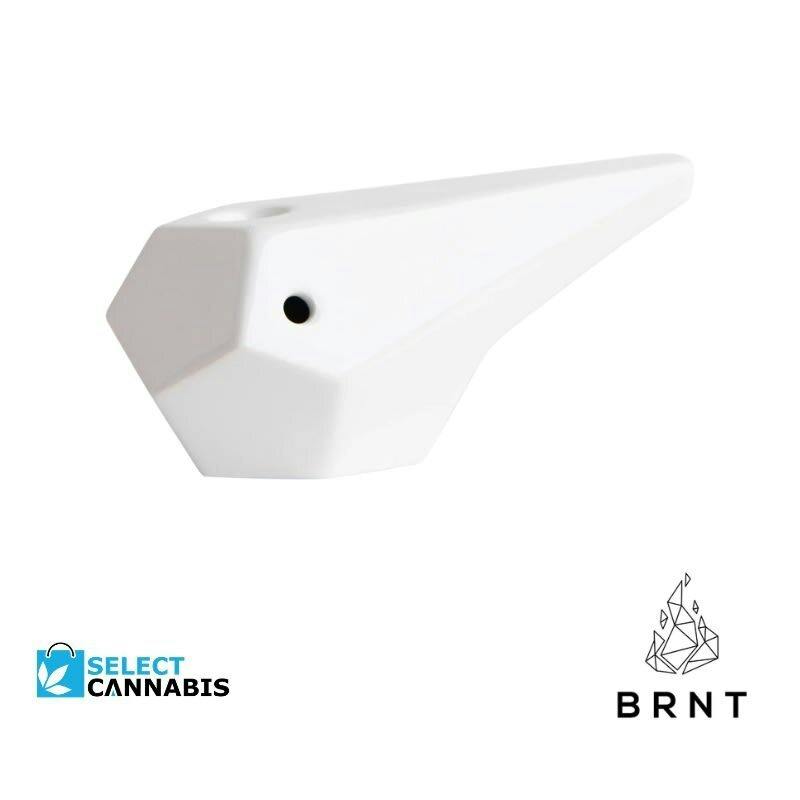 BRNT Designs | Prism Ceramic Pipe - White