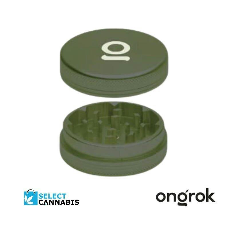 Ongrok | 50 mm Magnetic 2-Piece Grinder - Gold