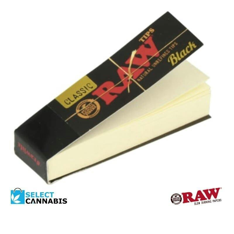 Raw | Black Classic Natural Tips