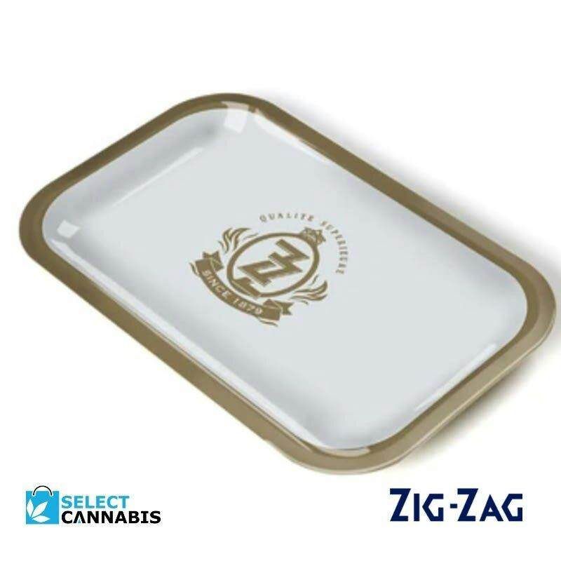 White Rolling Tray by Zig Zag - Large