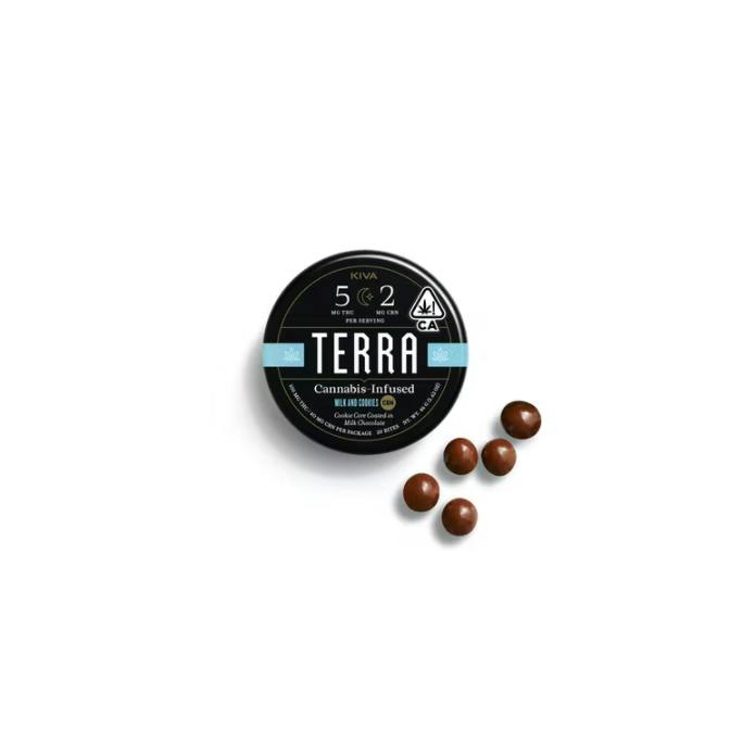 Kiva Confections - Terra: Milk & Cookies Bites