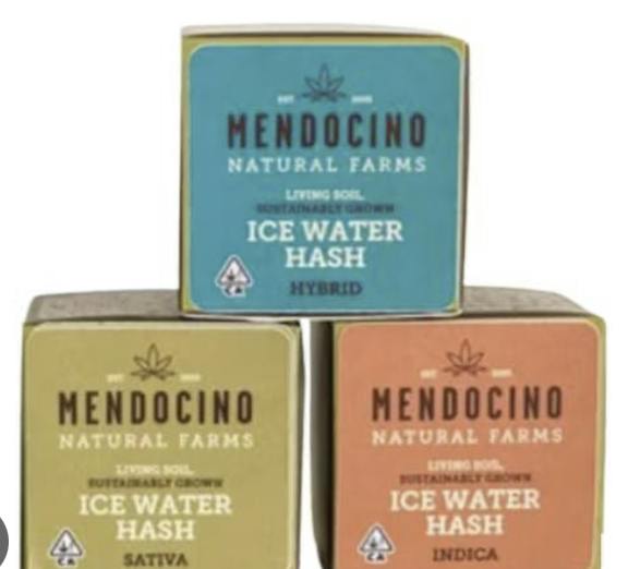 MENDOCINO NATURAL FARMS HASH- 1G EUROZ (LOOSE HASH)