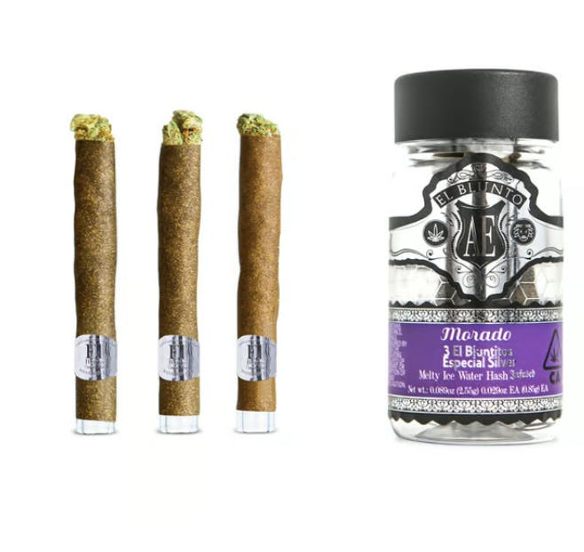 El Blunto Especial: Silver Bluntito- Morado