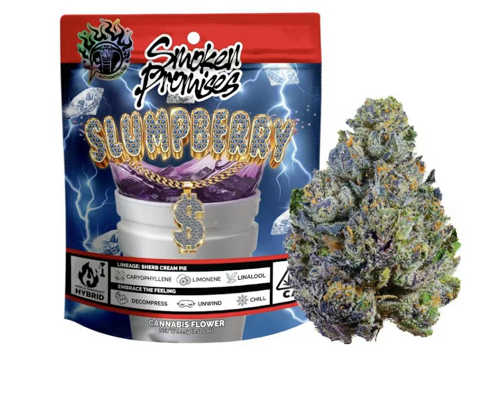 SMOKEN PROMISES- 3.5 SLUMPBERRY
