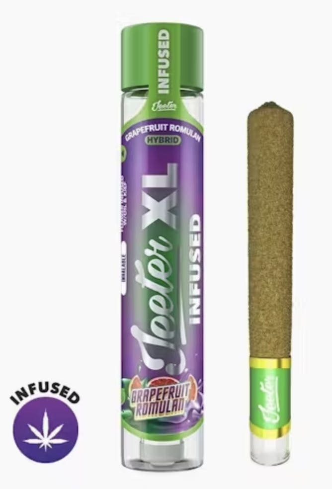 Jeeter: Xl- Grapefruit Romulan