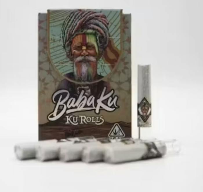 BABA KU PREROLL 5PK- GOLD DUST
