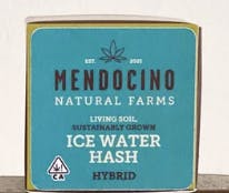MENDOCINO NATURAL FARMS HASH- 1G CARBON FIBER ( PRESSED HASH)