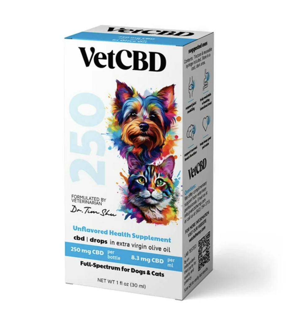 VET CBD TINCTURE- 250MG