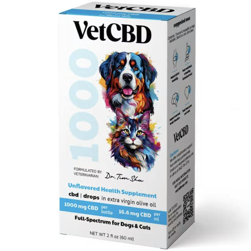 VET CBD TINCTURE- 1000MG