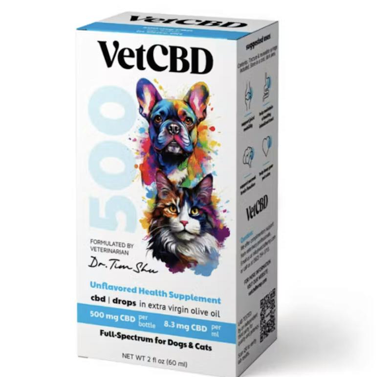 VET CBD TINCTURE- 500MG