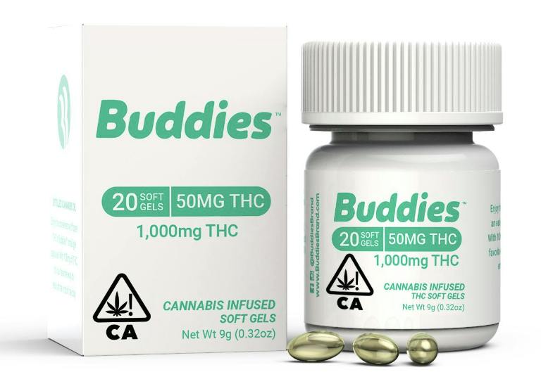 BUDDIES SOFT GEL - 50MG (20CT)
