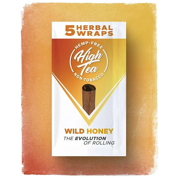 High Tea 5pk Tea Herbal Wraps Wild Honey