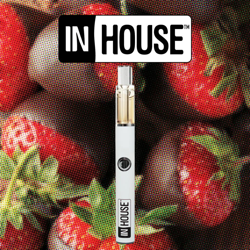 In House Chocolate Covered Strawberries Disposable Pen 1g