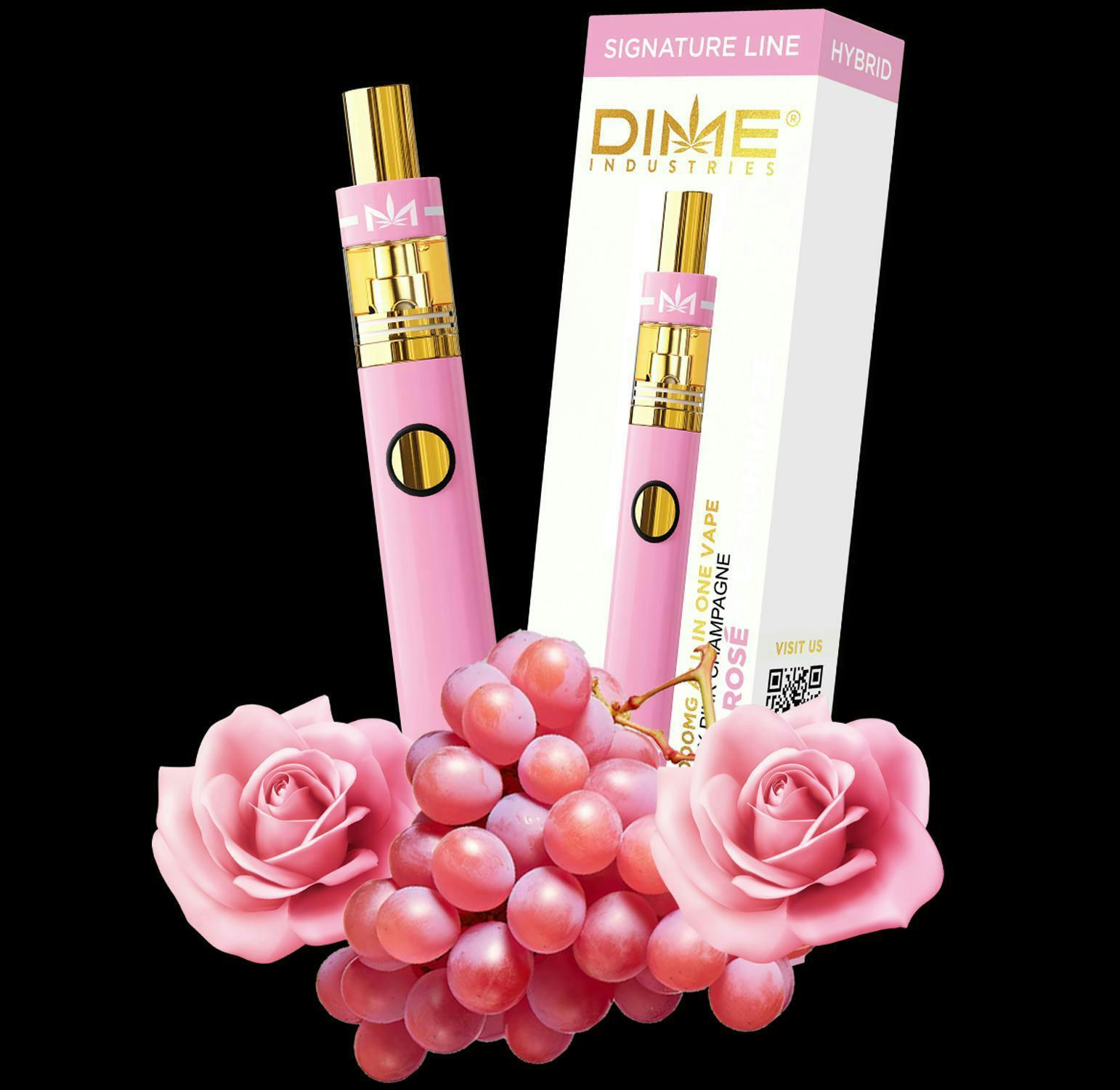 Dime Pink Rose' 2g Disposable