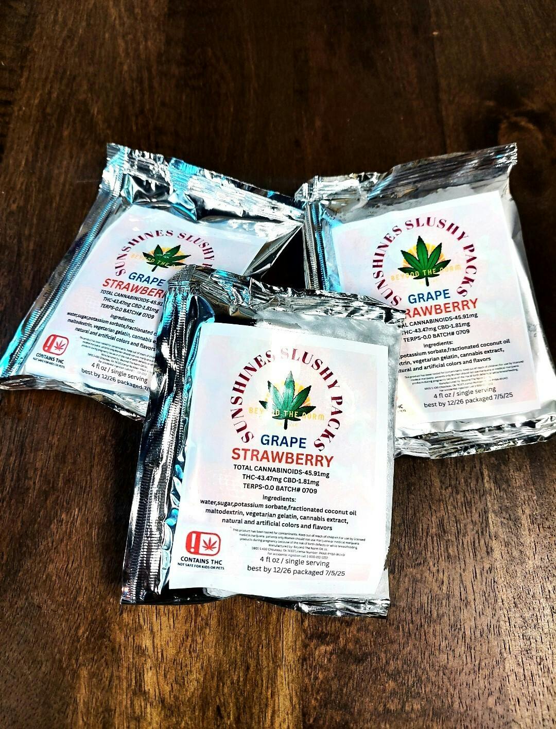 Sunshine's Slushy Packs - Strawberry Grape