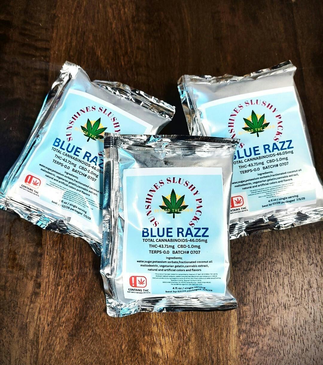 Sunshine's Slushy Packs - Blue Razz