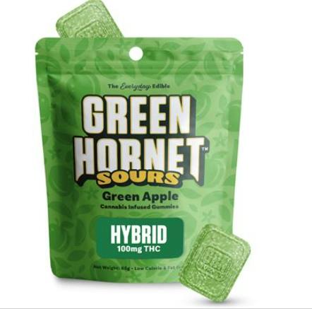Green Hornet Sour Green Apple Hybrid 100mg