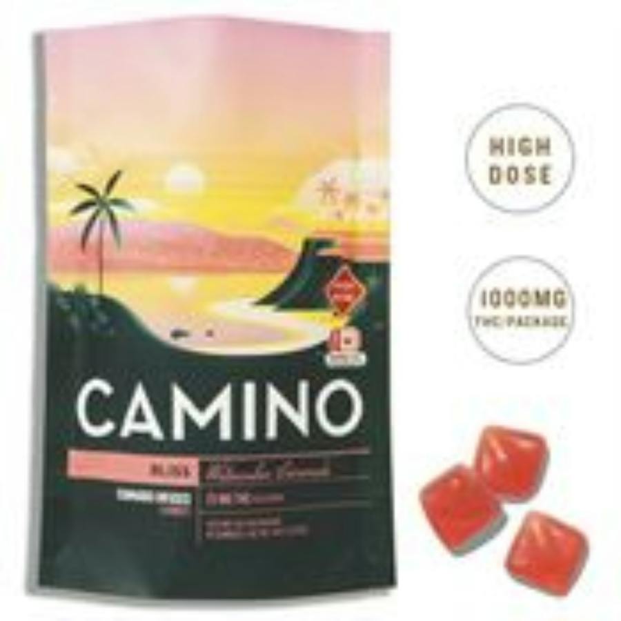 Kiva Camino Watermelon Lemonade Gummies 1000mg
