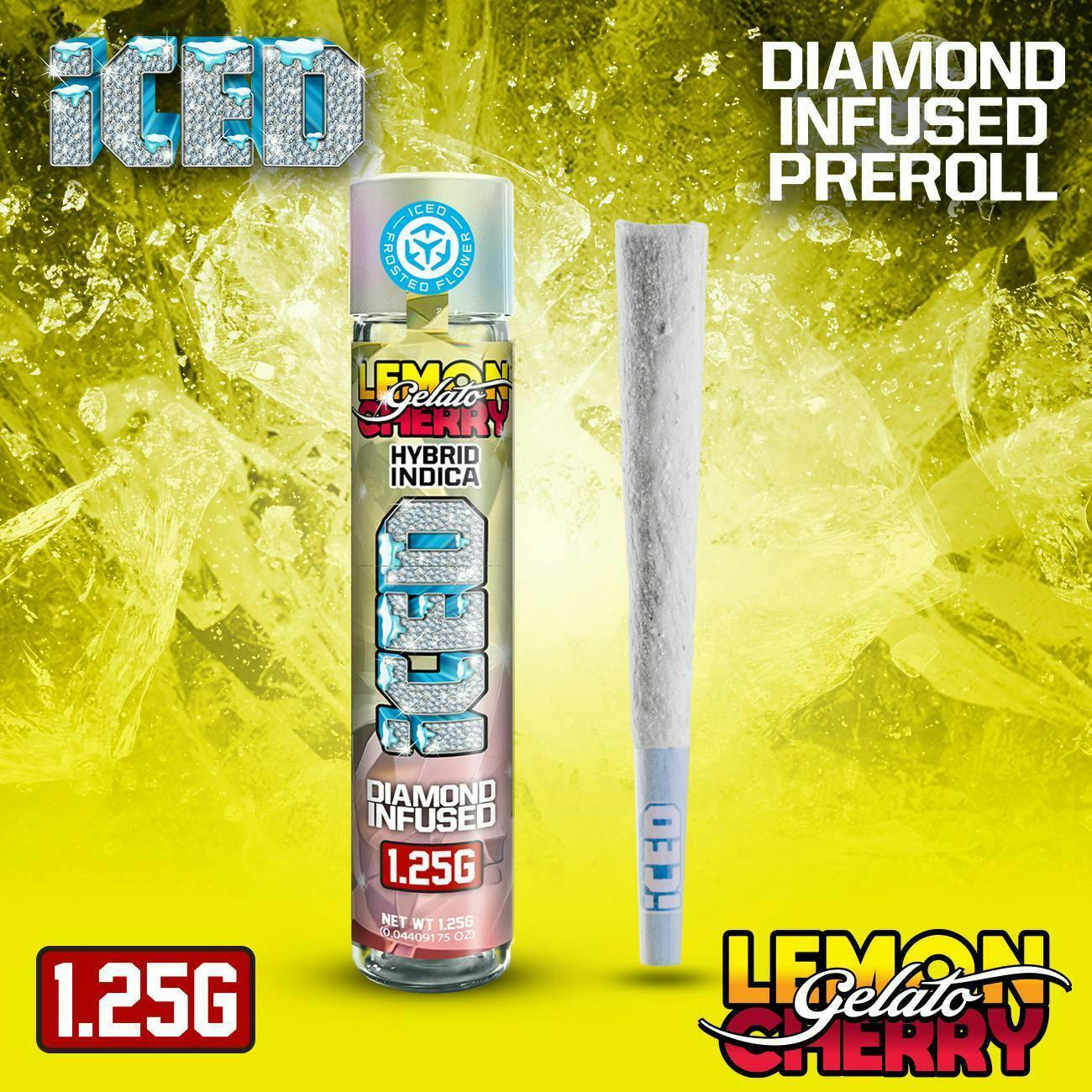 Lemon Cherry Gelato Diamond Infused Blunt - 1.5 g