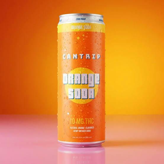 Edible | Cantrip | Orange Soda | 12oz