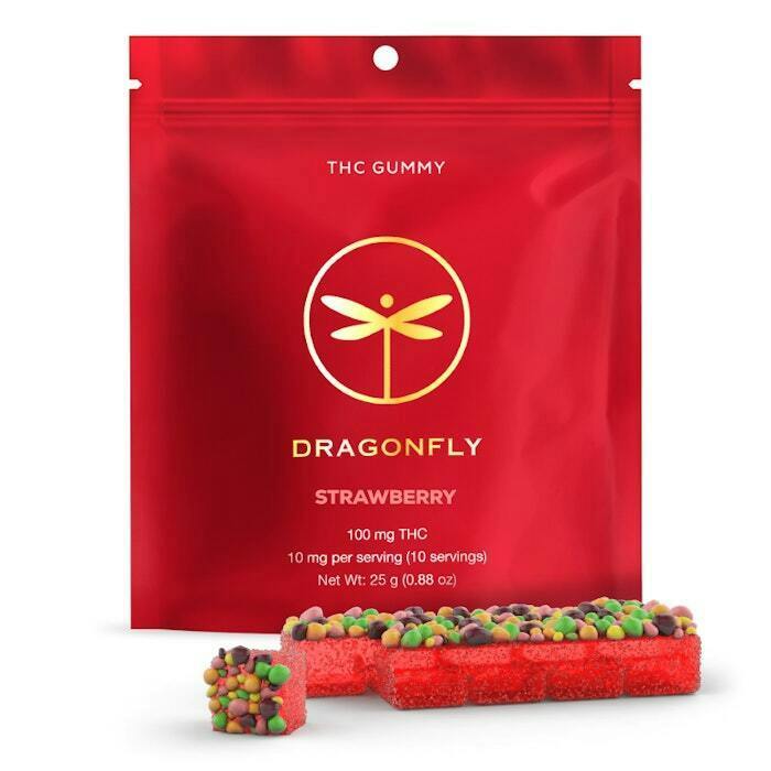 Strawberry Clusters Dragonfly