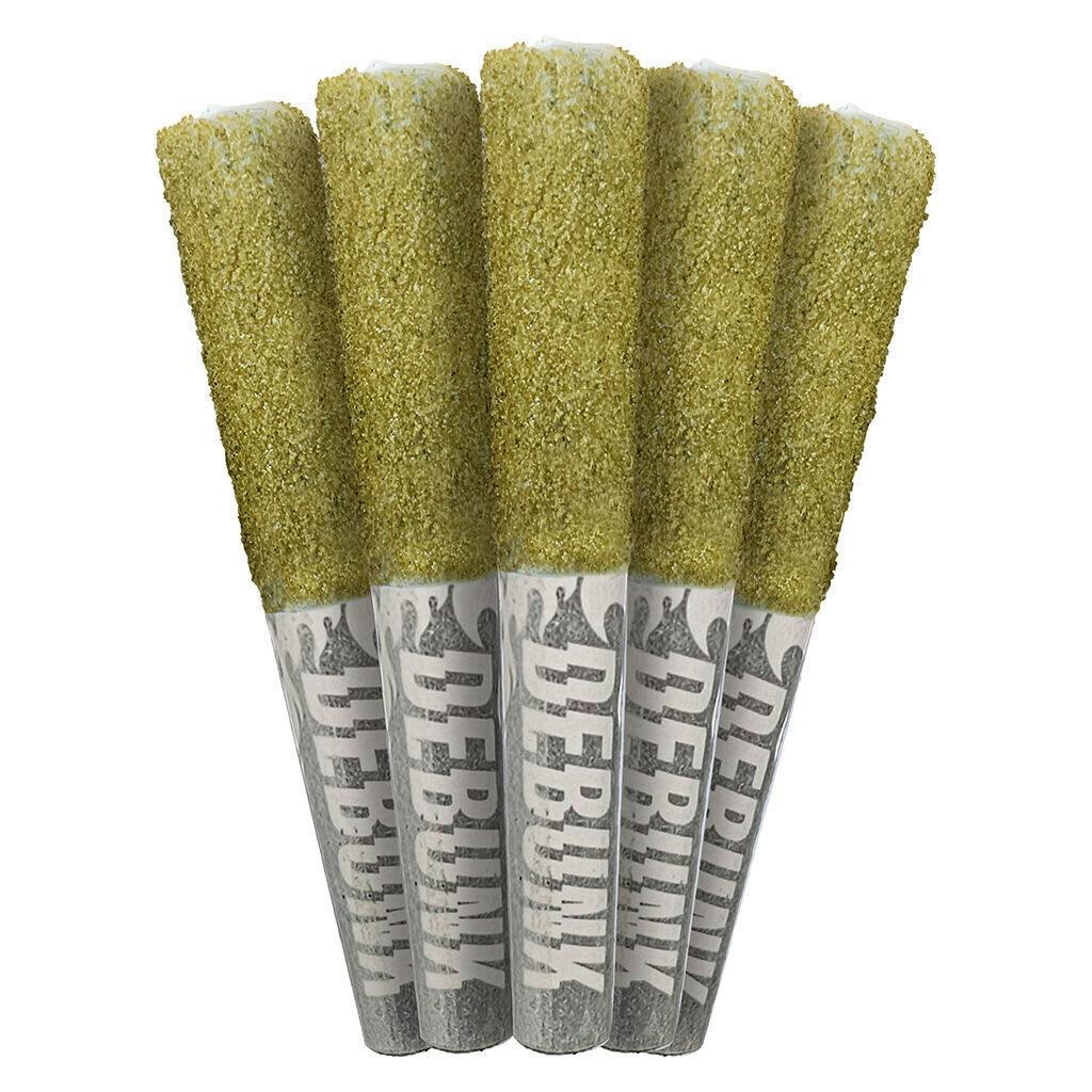Moon Drops Triple-Infused Bubble Hash Darts 5x0.5g Hash and Kief