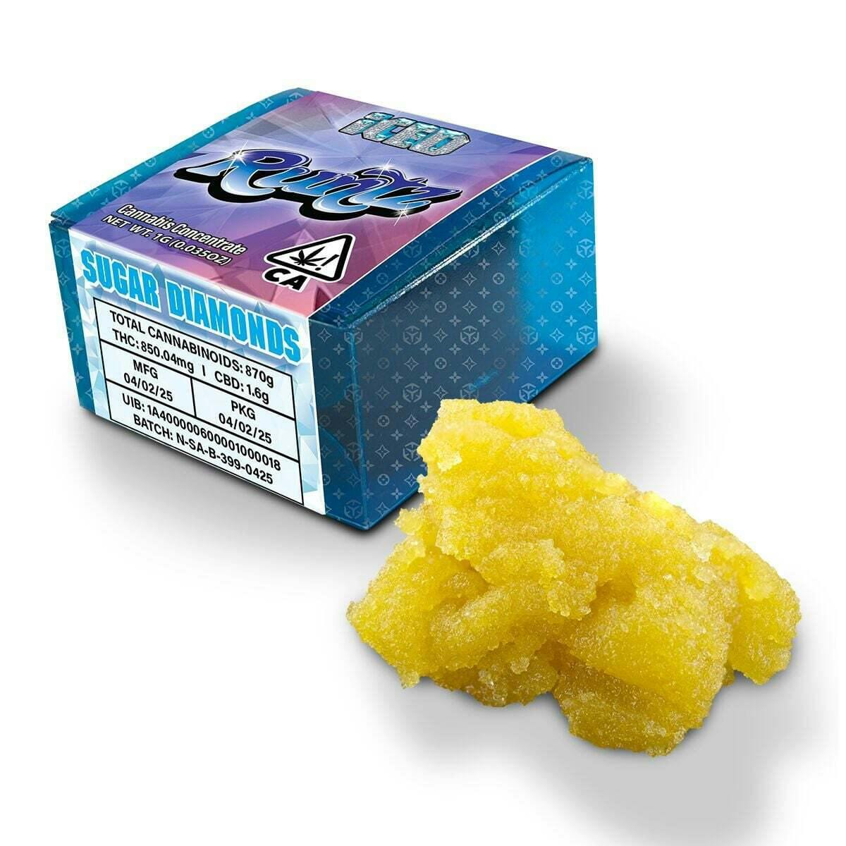 Apple Fritter | Iced - Sugar Diamonds