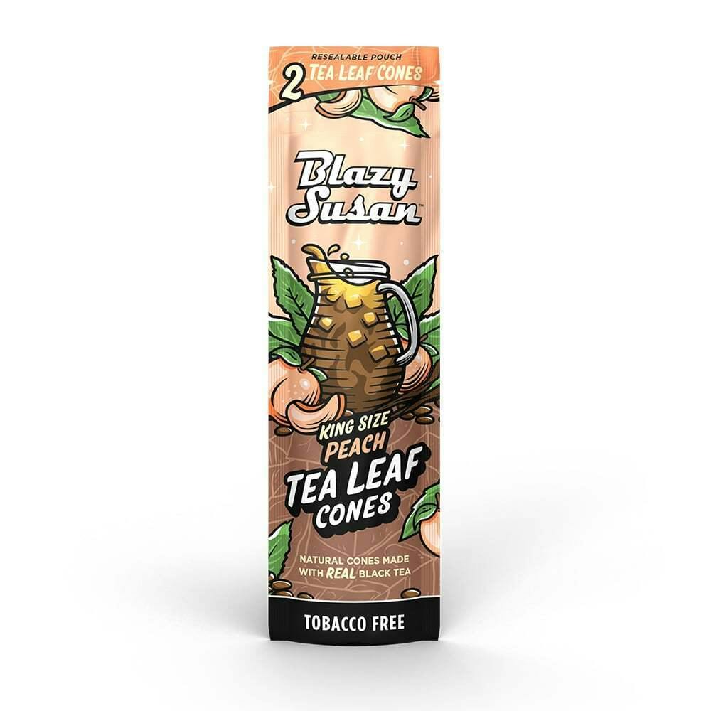 Peach - King Size [2pk] | Blazy Susan - Tea Leaf Cones