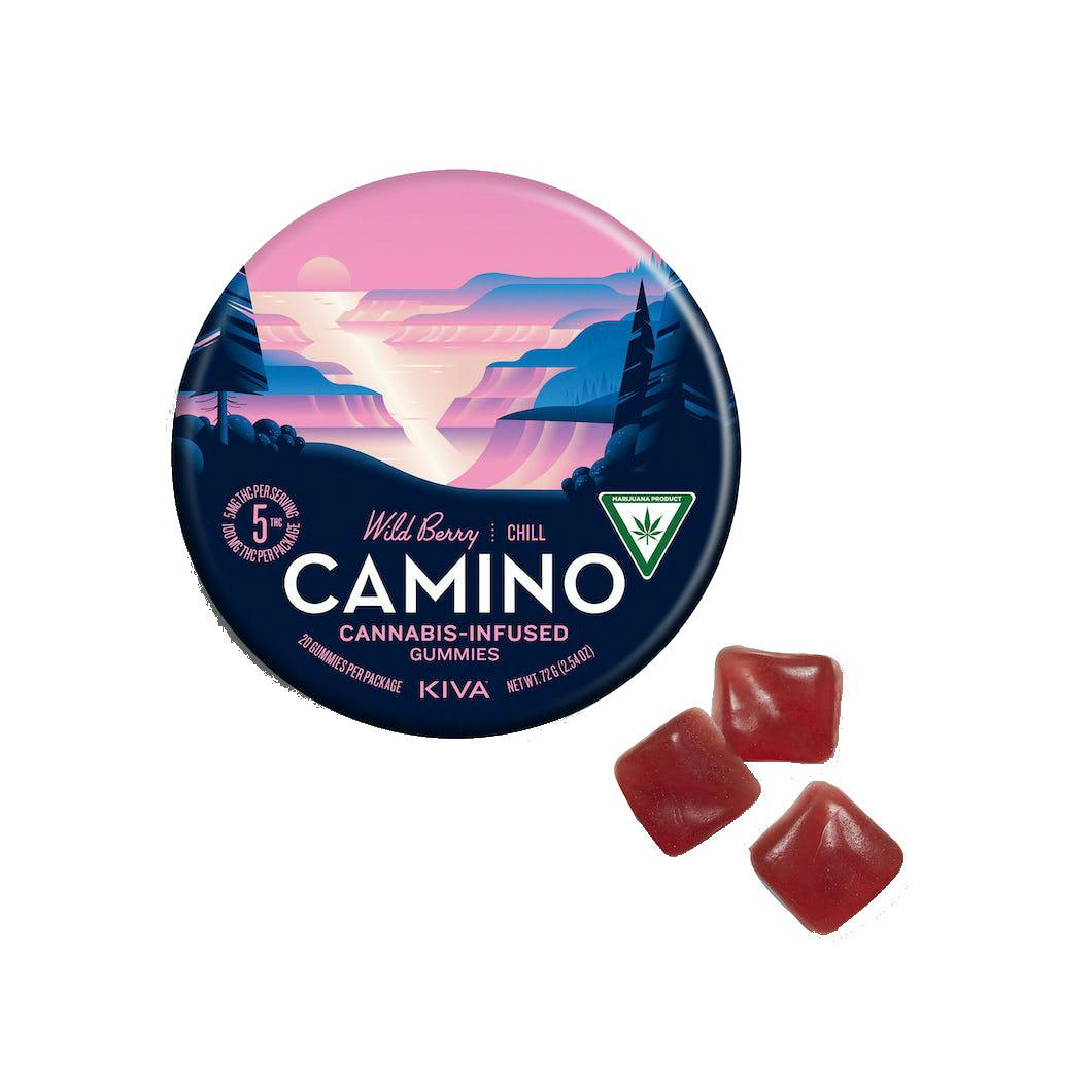 Camino Wild Berry Gummies (100mg THC, 20 Pack)
