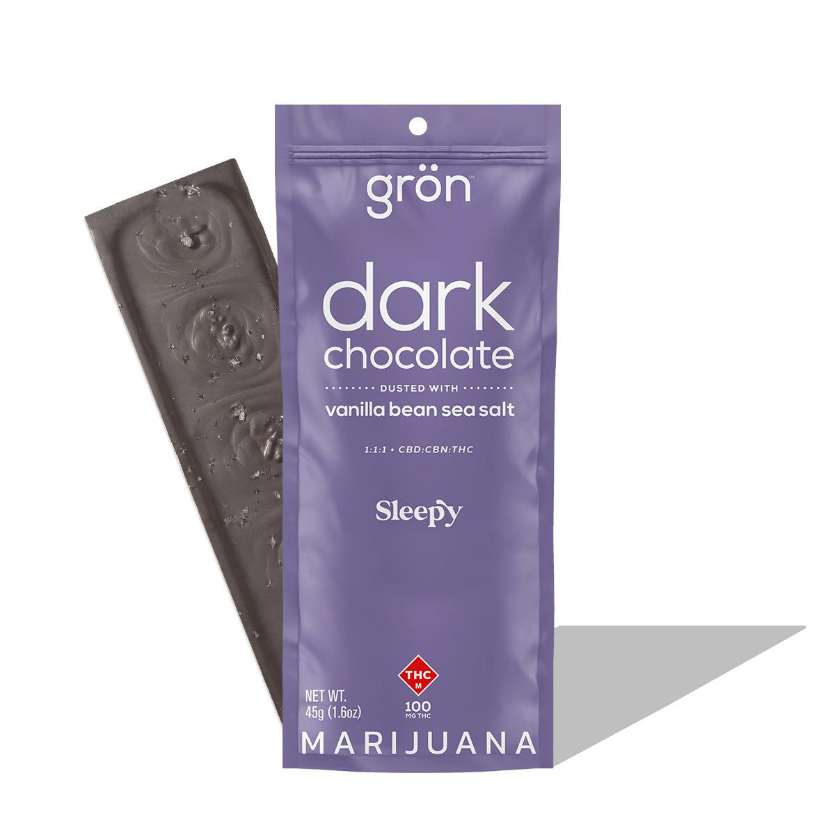 Chocolate Dark Vanilla Sea Salt Bar