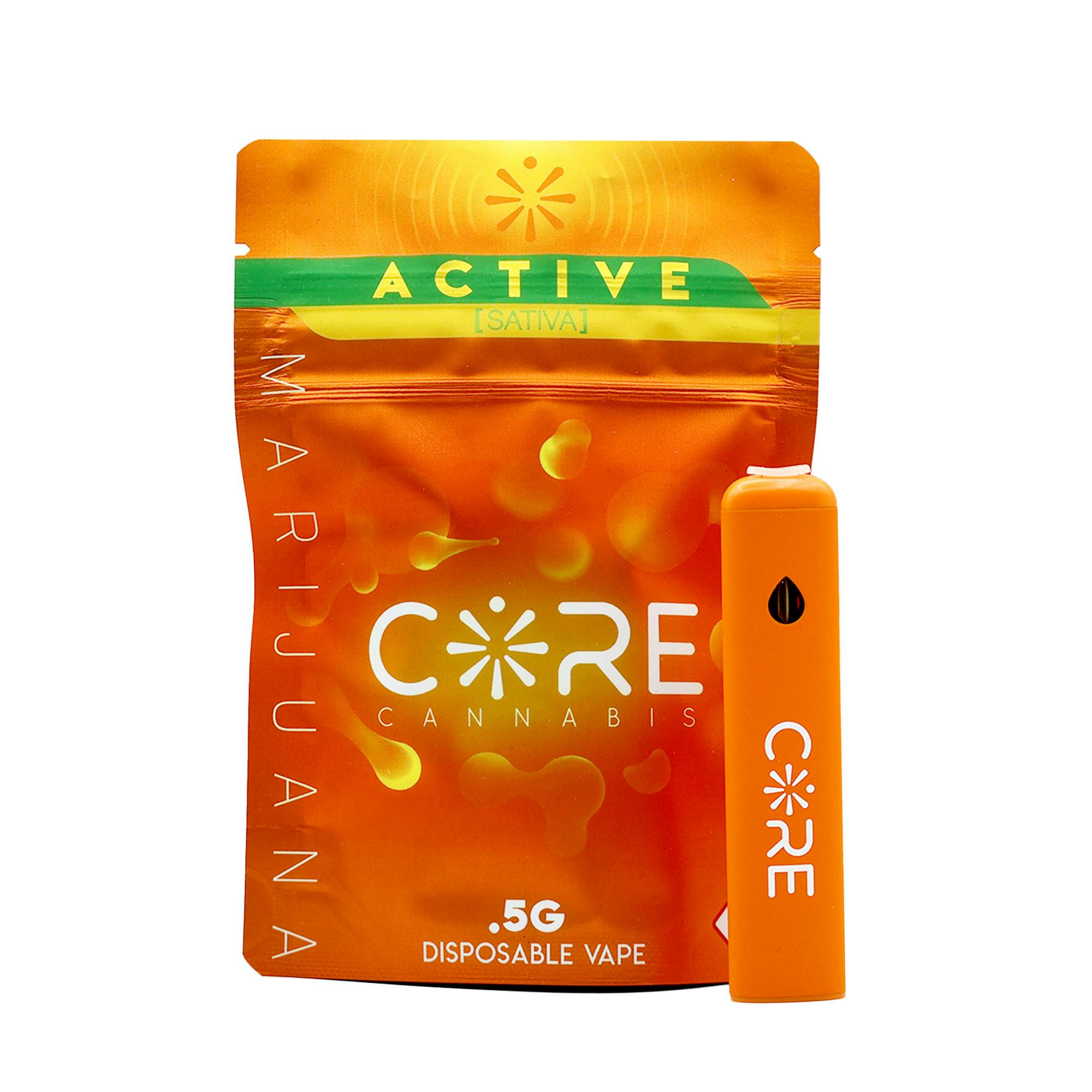 Core: Distillate Vape | Active Limoncello | All-In-One