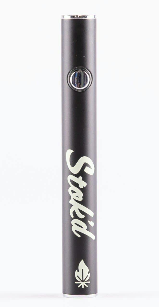 Stok'd | 510 Thread Vape Battery | Black