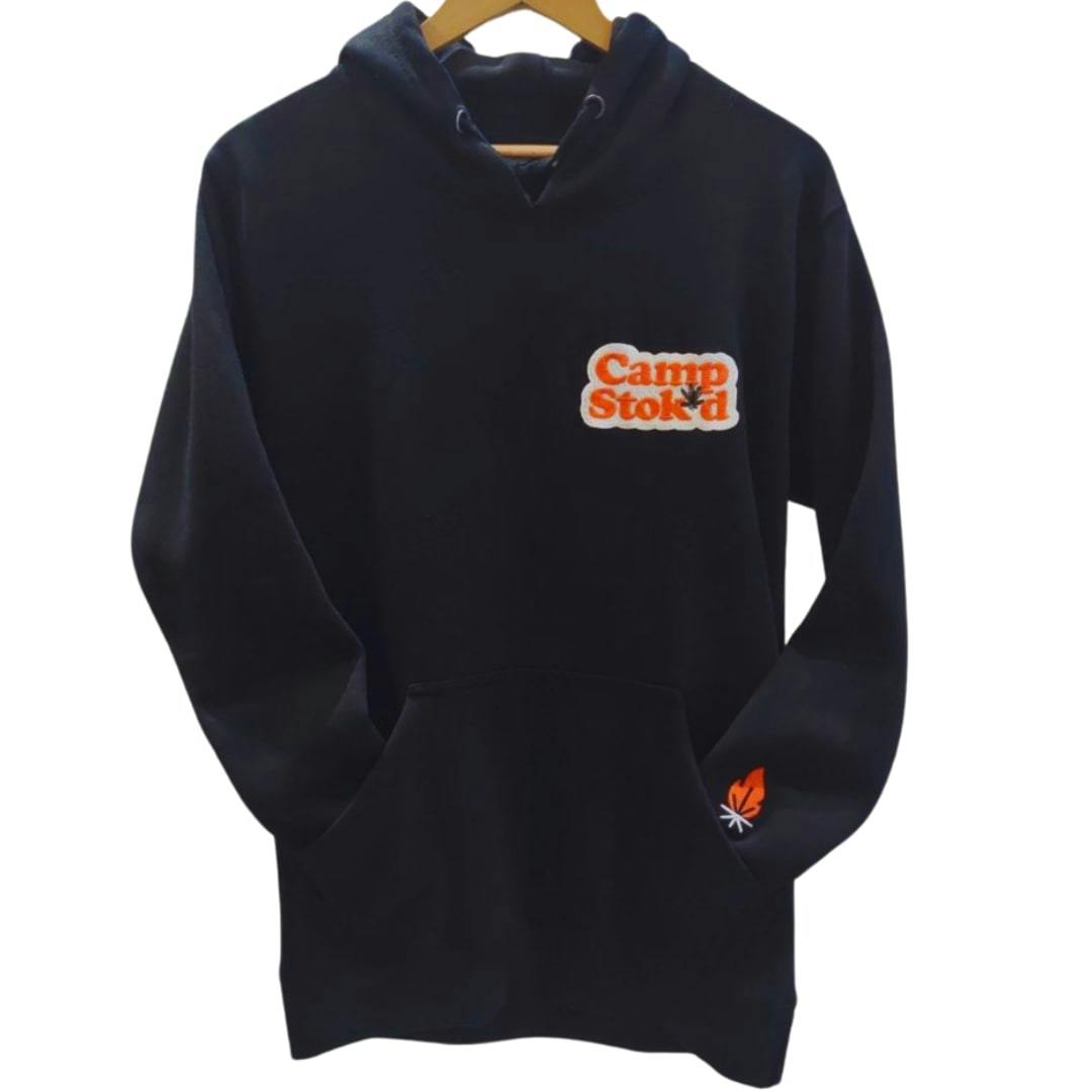 Stok'd | Camp Stok'd Hoodie - Black | Small