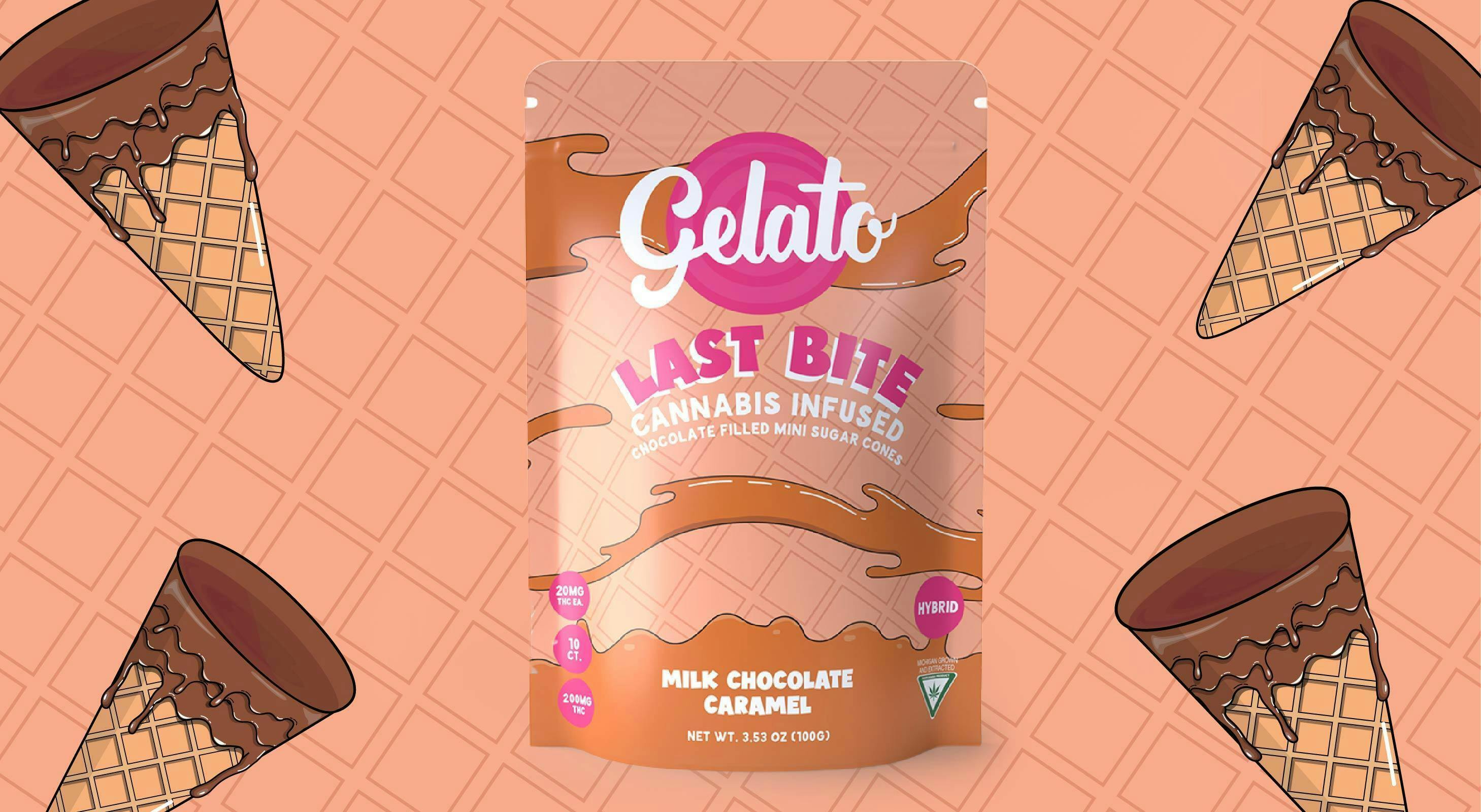 GELATO | Edible | Last Bites | Milk Chocolate Caramel