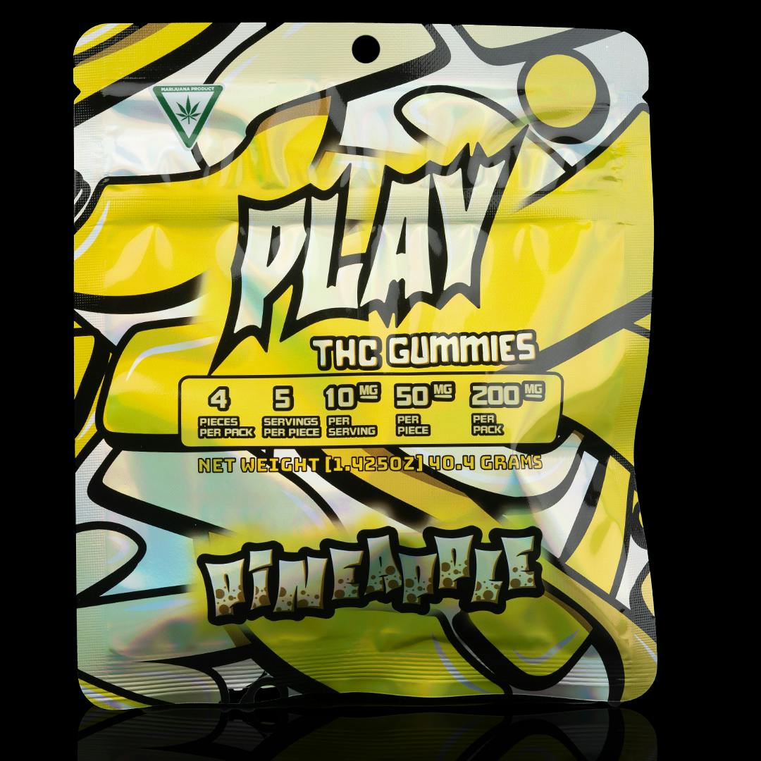 PLAY | Edible | Gummies | Pineapple