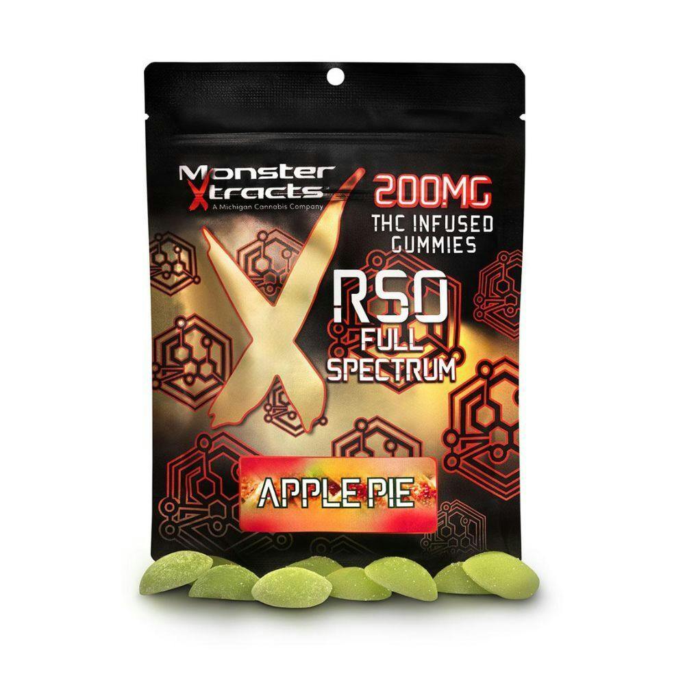 MONSTER | Edible | Gummies | RSO Full Spectrum | Apple Pie