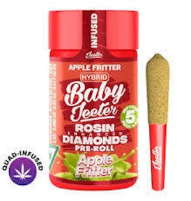 JEETER | Infused Pack | Rosin Enhanced Diamonds | Apple Fritter