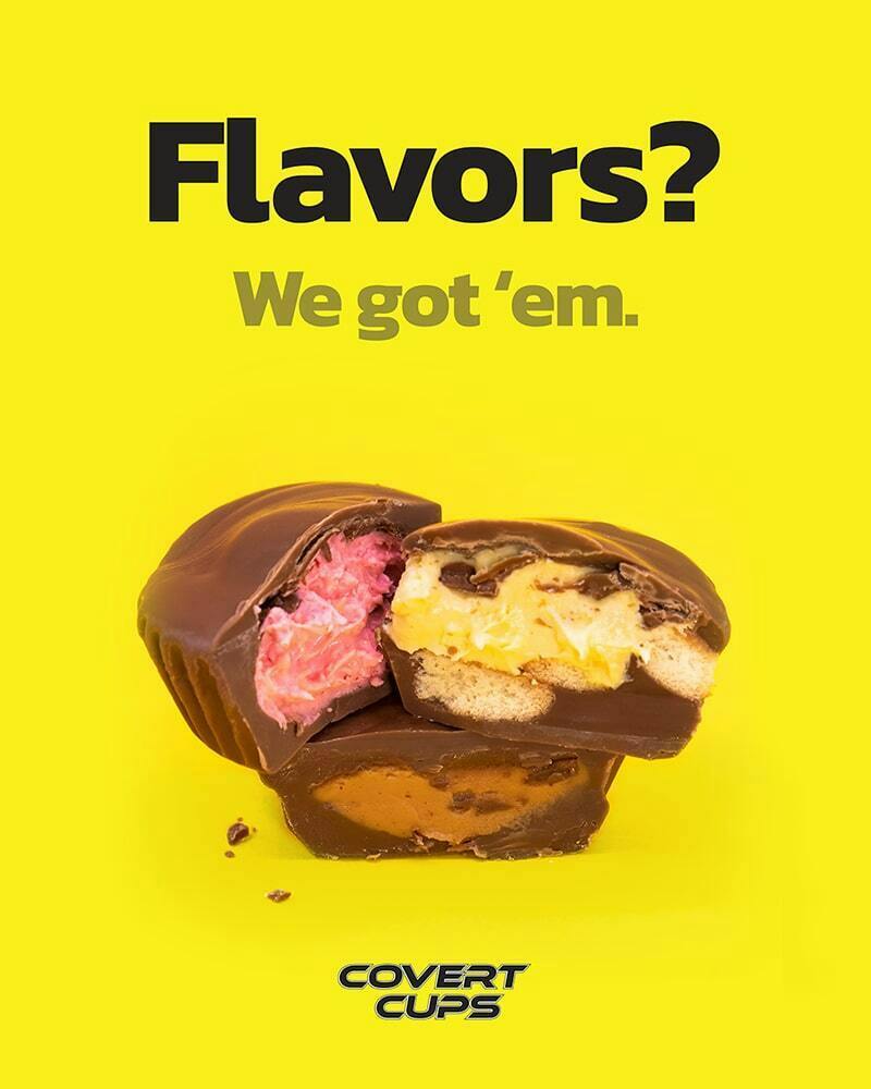 COVERT CUP | Edible | Chocolate | Hash Rosin | Strawberry Fields Cups